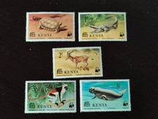 6592 - Kenya Kenya - 1977 - Mi 87 / 90 - Animals Wildlife - MNH