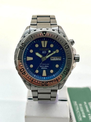 Seiko 5m43 0010 - 5m43-0010, (unobtanium)