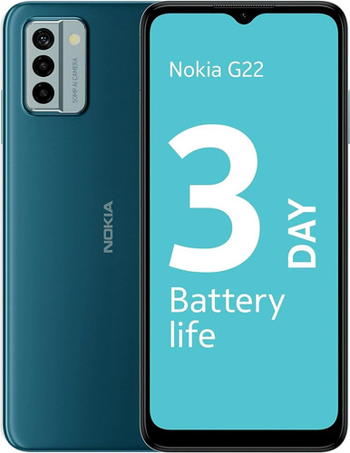 Nokia g22 blue - blue, hd+