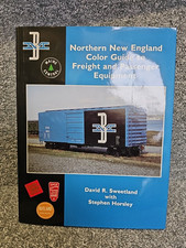 Railroad Northern New England railway Freight Passenger Equipment  trains