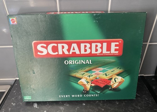 Mattel scrabble original - scrabble,