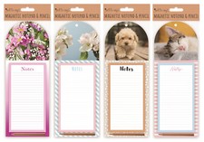 Magnetic Notepad & Pencil Fridge Magnet Shopping Pad To Do List - Choose Design