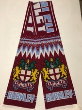 BURNLEY FOOTBALL SCARF LOW