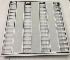 600 x 600 LED CAT2 Louvre 4000K Recessed Panel Light Fitting 40W