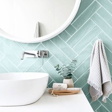 Subway Brick Flat Green Metro