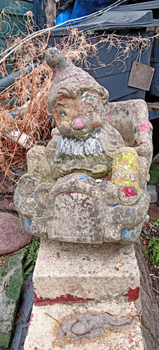 1960s vintage stone - 1960s, garden