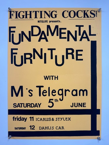 Fundamental furniture poster - fundamental,