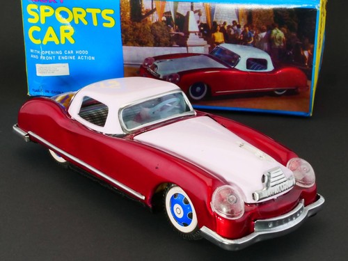 753 lucky sports car tin - sports,