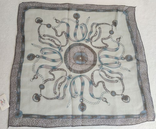 Luxury neck square - , silk