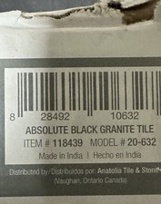 Anatolia Tile & Stone Black