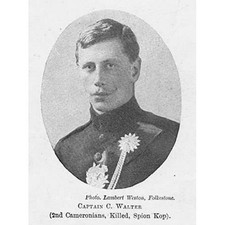 BOER WAR Captain C Walter 2nd