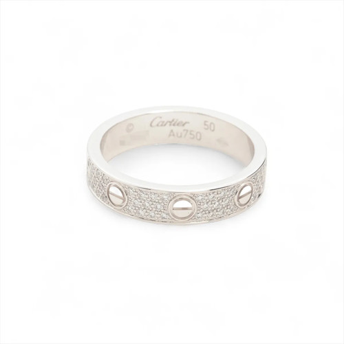Cartier love pavé - sm, diamond