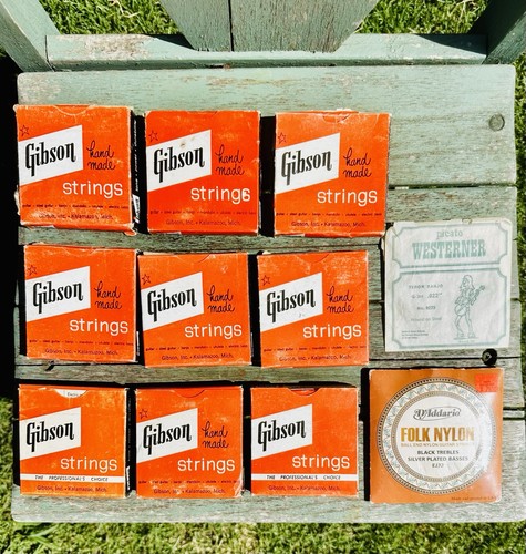 Vintage gibson guitar strings - vintage,