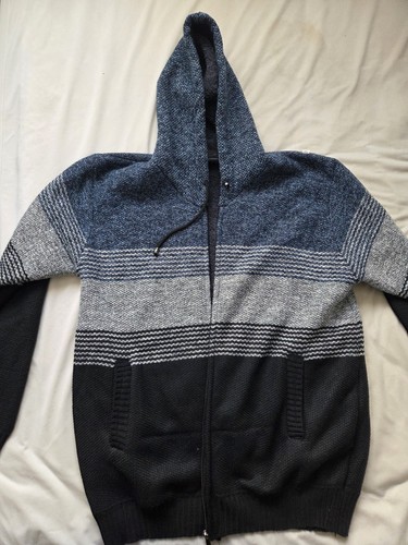 Men 3xl knitted zip - men's,