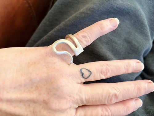Fork tine ring - tine,
