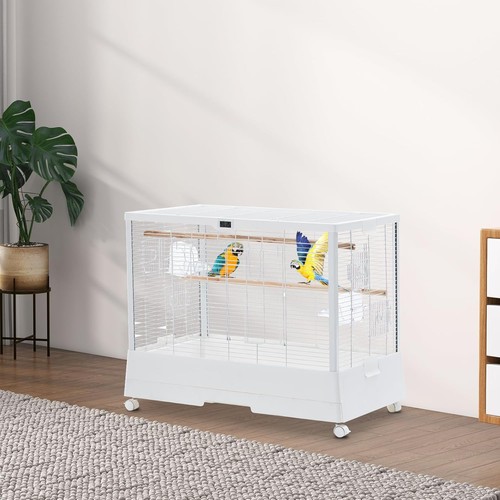 Bird cages parrot - cages, rolling