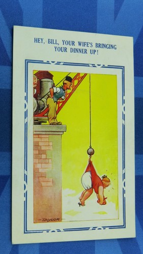 Saucy bamforth comic postcard - bamforth,