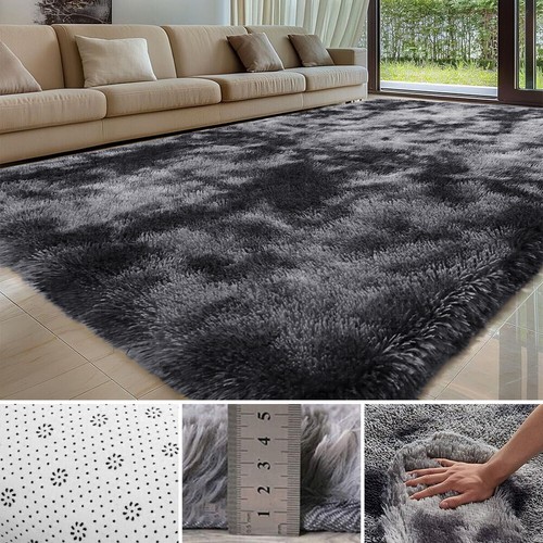 Fluffy rugs anti slip large - rugs, anti-slip