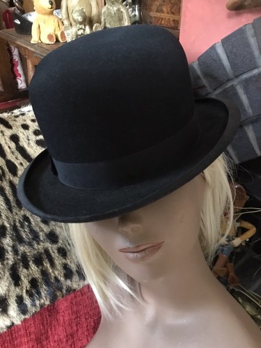 Vintage bowler hat the - vintage, raven