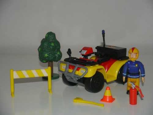 Fireman sam toys - quad, bike