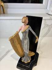 Vintage art deco lady a - art, on