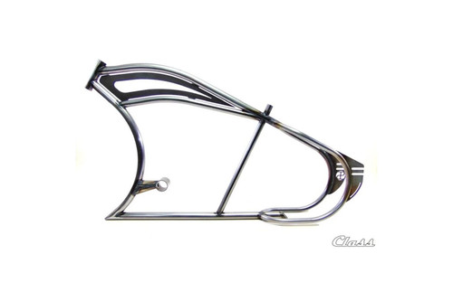 Custom chopper bike - custom, frame