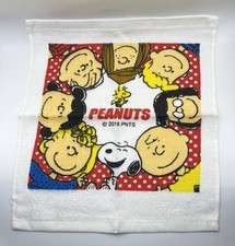 Snoopy & Peanuts Characters Cotton Face Cloth Light Weight Face Cloth 30cm New
