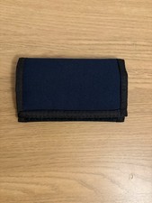 Mens Wallet A Plain Blue