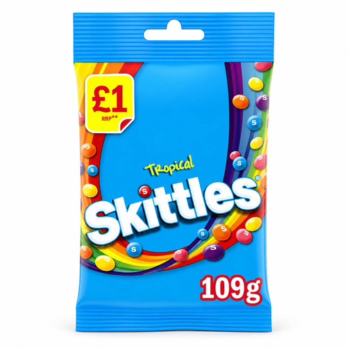 Skittles tropical fruits - tropical,