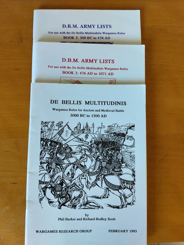 Dbm wargame rules - dbm, and