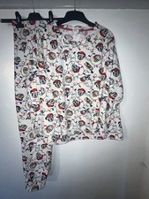 Ladies Velour Disney Pyjamas Size 18