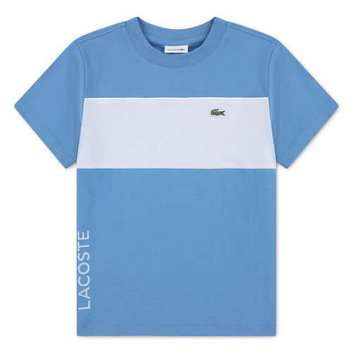 Lacoste kids block shirt - lacoste,