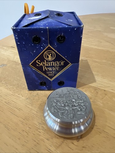 Selangor pewter teinket box - pewter,