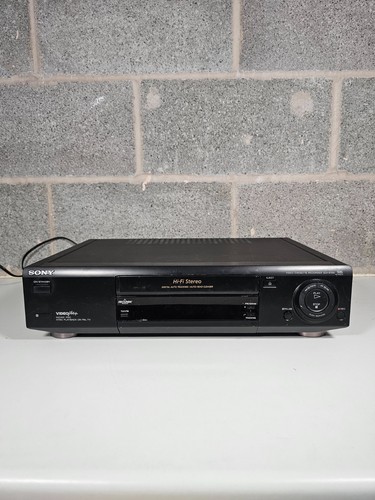 Sony video cassette recorder - sony,