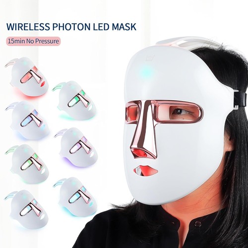 Wireless led face mask - led,
