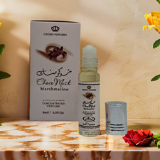 NEW  Crown Perfumes  CHOCO MUSK Marshmallow Concentrated Perfume Roll On 6ml