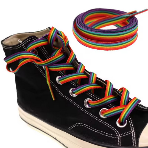 140cm rainbow stripe - 140cm, high-top