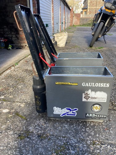 Motorcycle hard panniers used - panniers,