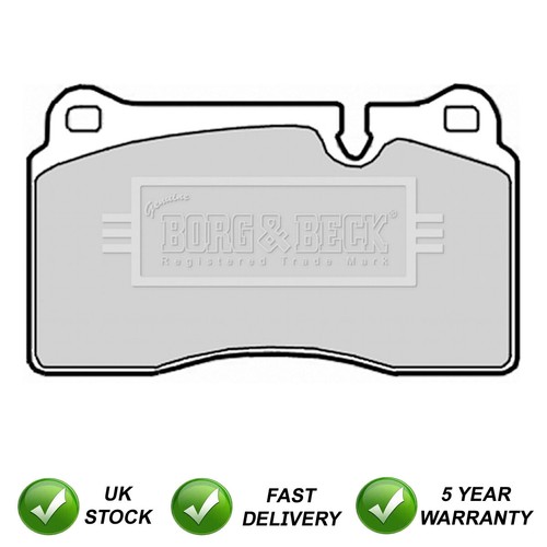 Brake pads set front - pads, fits