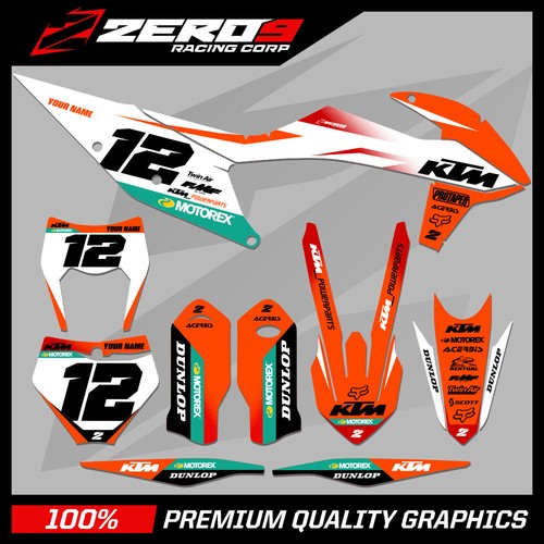Custom graphics kit ktm sx - graphics,