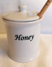 Ceramic Honey Pot