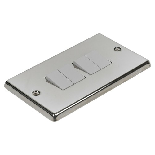 Volex gang polished chrome - gang,