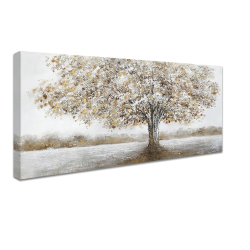 Wooden framed large - wooden,