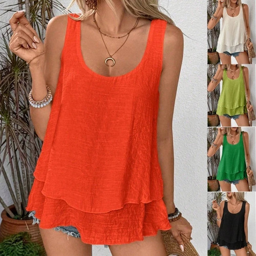 Womens sleeveless vest tank - womens,