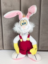 Vintage 1987 Disneyland Walt Disney World Roger Rabbit Plush 19” Soft Teddy Toy