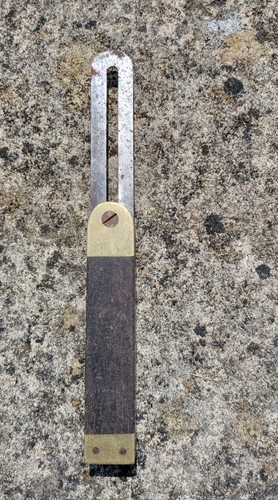 Vintage sliding bevel brass - vintage,