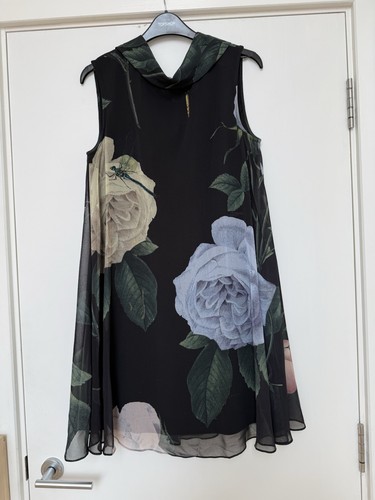 Ted baker black blue roses - baker,