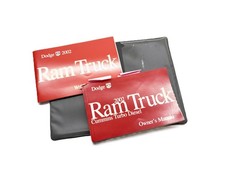 Owner's Manual, 2002 Ram 2500