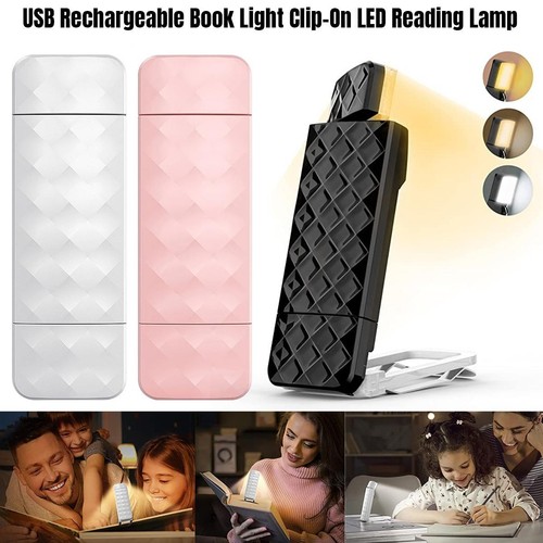 Usb rechargeable led clip - usb, on