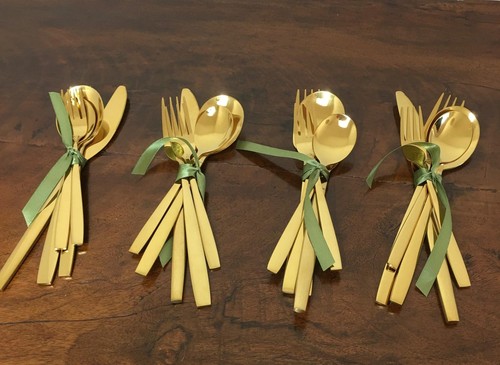 Sets gold coloured - 4,